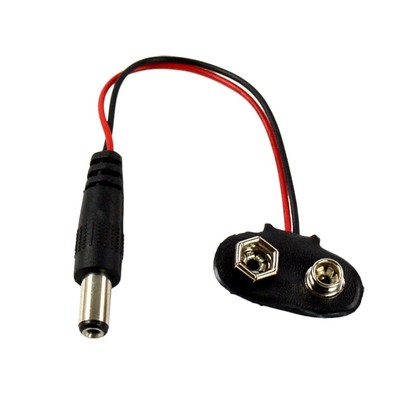 9V Battery to DC Jack Connector